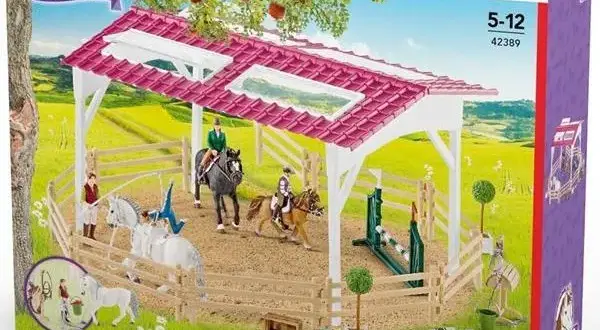 Schleich szkółka jeździecka - idealny zestaw do zabawy dla dzieci